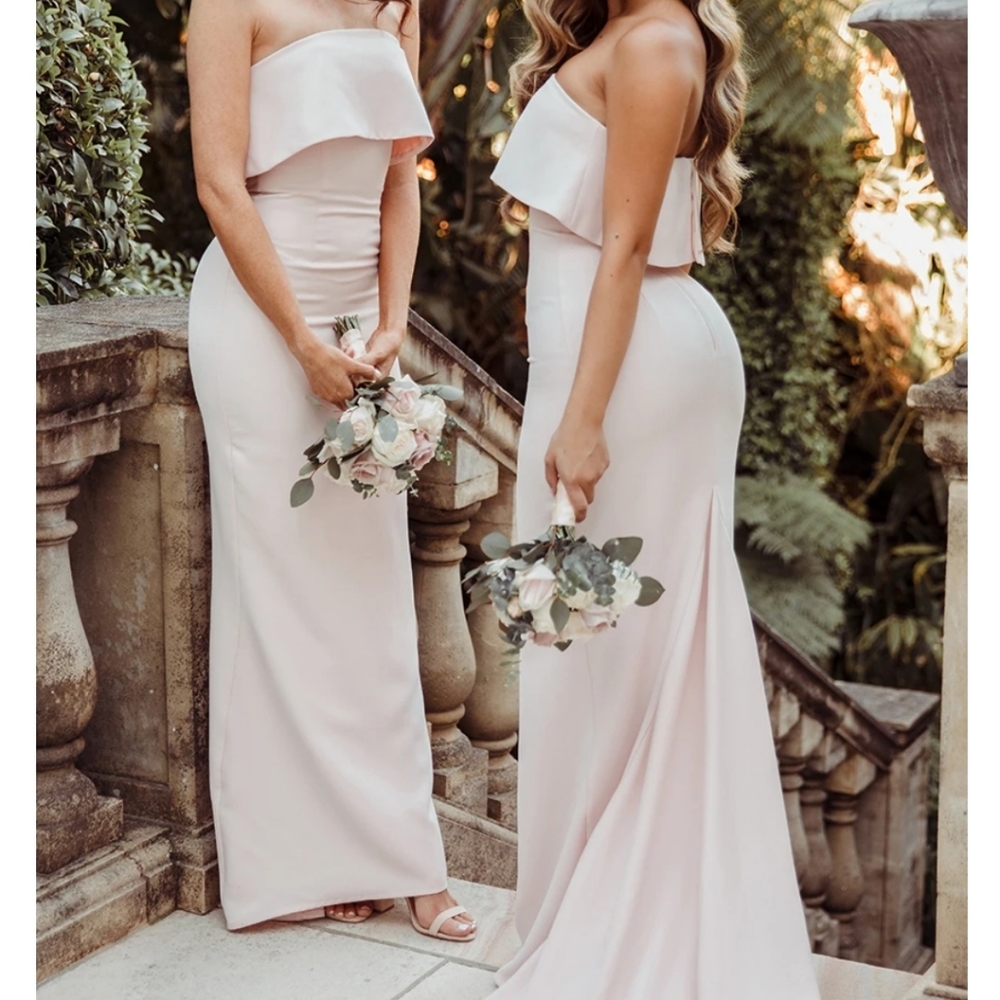 Formal blush gown